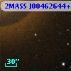 2MASS J00462644+1526256