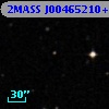 2MASS J00465210+0038305