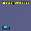 2MASS J00465735+0035513