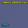 2MASS J00470356+0049512