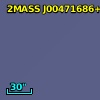 2MASS J00471686+0046042