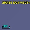 2MASS J00474305-0019032