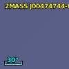 2MASS J00474744-0019575