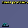 2MASS J00475360+0000594