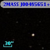 2MASS J00485651+0017220