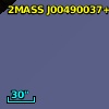 2MASS J00490037+0054495