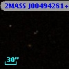 2MASS J00494281+0010353