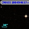 2MASS J00494617+0031278