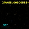 2MASS J00500583-0000584