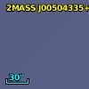 2MASS J00504335+0049035