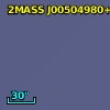 2MASS J00504980+0013144