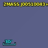 2MASS J00510043+0041198