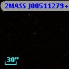 2MASS J00511279+0031578