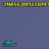 2MASS J00511609-0019432