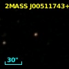 2MASS J00511743+0000477