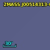 2MASS J00514313-0050262