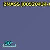 2MASS J00520434-0053541