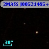 2MASS J00521485+0000593