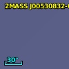 2MASS J00530832-0054288