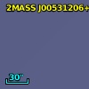 2MASS J00531206+0033094