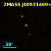 2MASS J00531469+0014000
