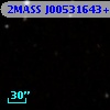 2MASS J00531643+0041230