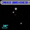 2MASS J00543020-0007081