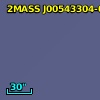 2MASS J00543304-0043588