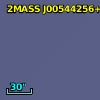 2MASS J00544256+0001465