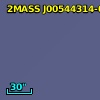 2MASS J00544314-0056113