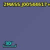 2MASS J00544617+0003304