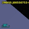 2MASS J00550753-0032432