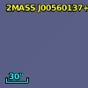 2MASS J00560137+0000545