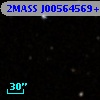 2MASS J00564569+0014367