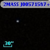 2MASS J00571587+0014092