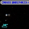 2MASS J00574823-0019327