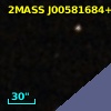 2MASS J00581684+0010555