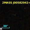 2MASS J00582942+0011024