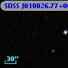 SDSS J010026.77+001949.6