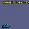 2MASS J01032126+0013315