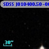 SDSS J010400.50-002957.3