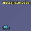 2MASS J01040520-0105326