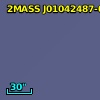 2MASS J01042487-0104399