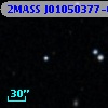 2MASS J01050377-0012023
