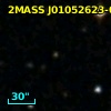 2MASS J01052623-0056439