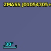 2MASS J01054305+0044183