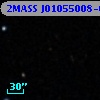 2MASS J01055008-0029263