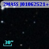 2MASS J01062521+0030446