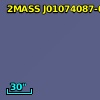 2MASS J01074087-0004275