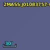 2MASS J01083757-0007514